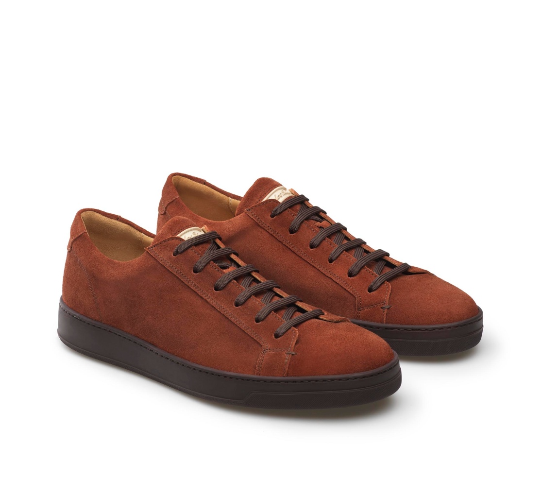 Leather Sneakers - Ben Camurça Delave 501